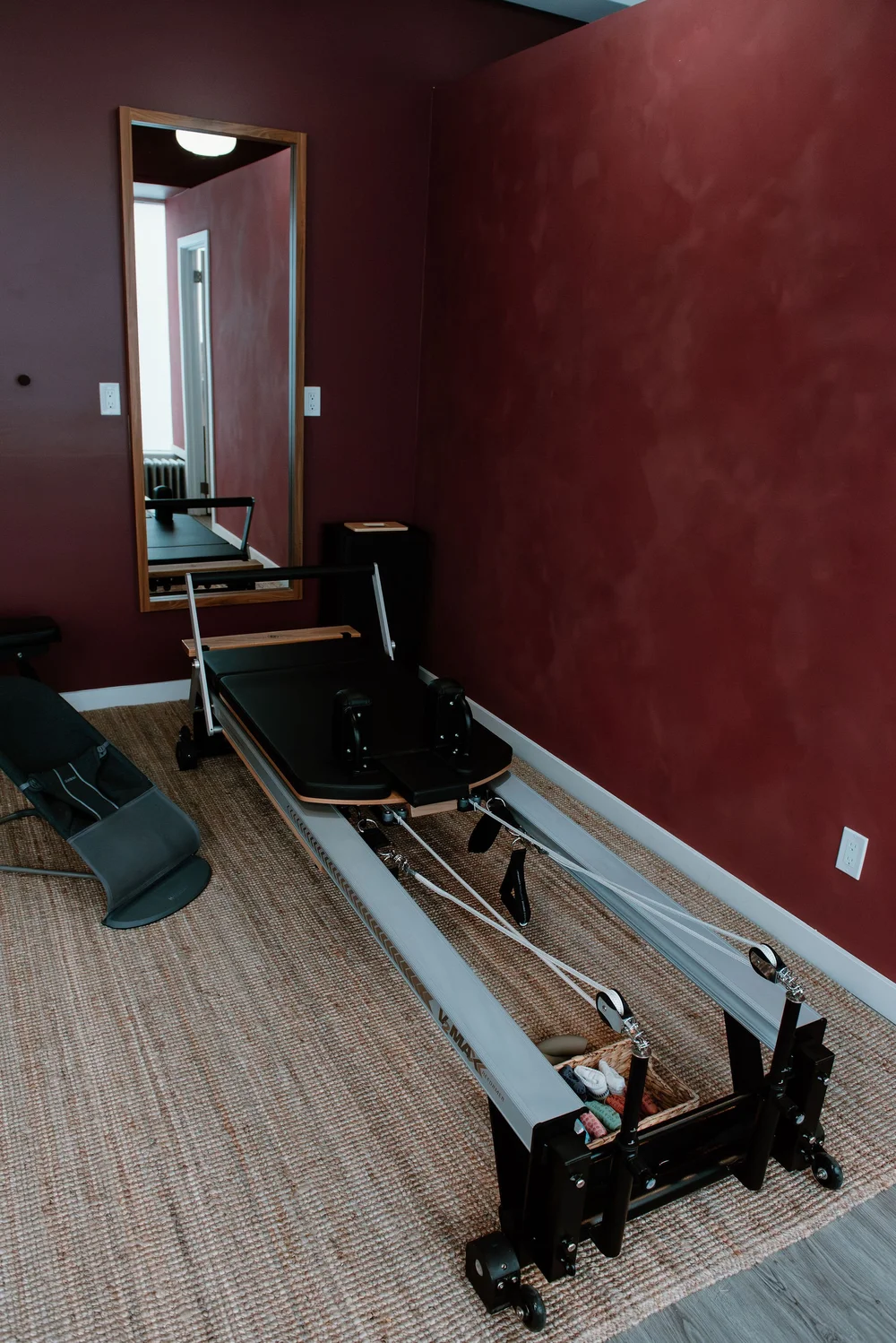 Reformer in the Beaches studio